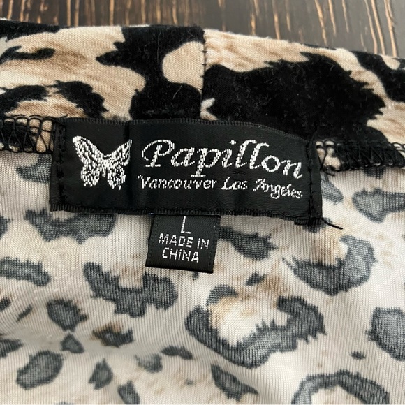 Papillon | Leopard prints cowl neck dress - Picture 6 of 10